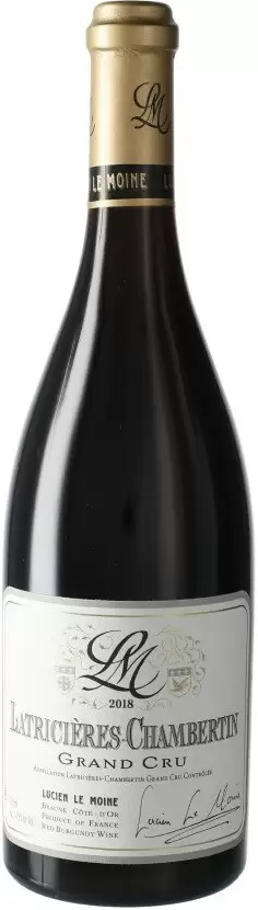 Вино Lucien Le Moine Latricieres-Chambertin Grand Cru 2018 г. 0.75 л