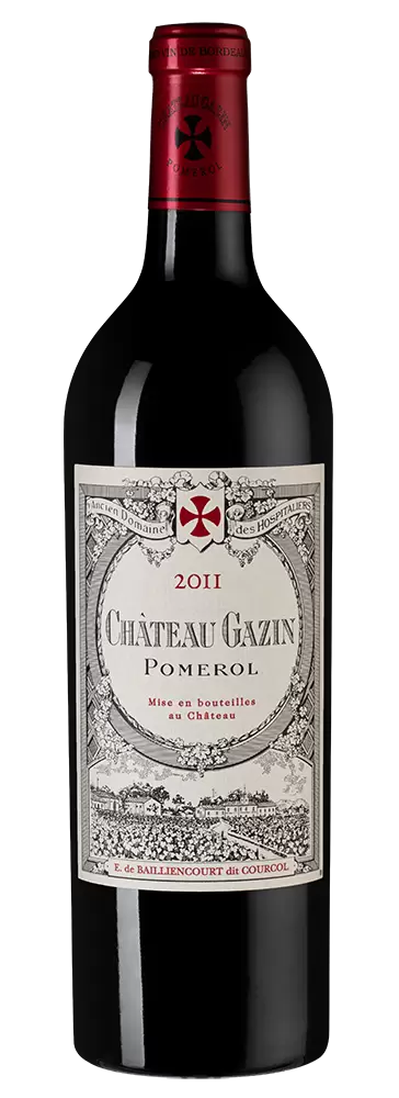 Вино Chateau Gazin 2011 г. 0.75 л