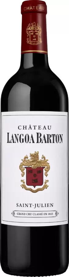 Вино Chateau Langoa Barton Saint-Julien AOC 2017 г. 0.75 л