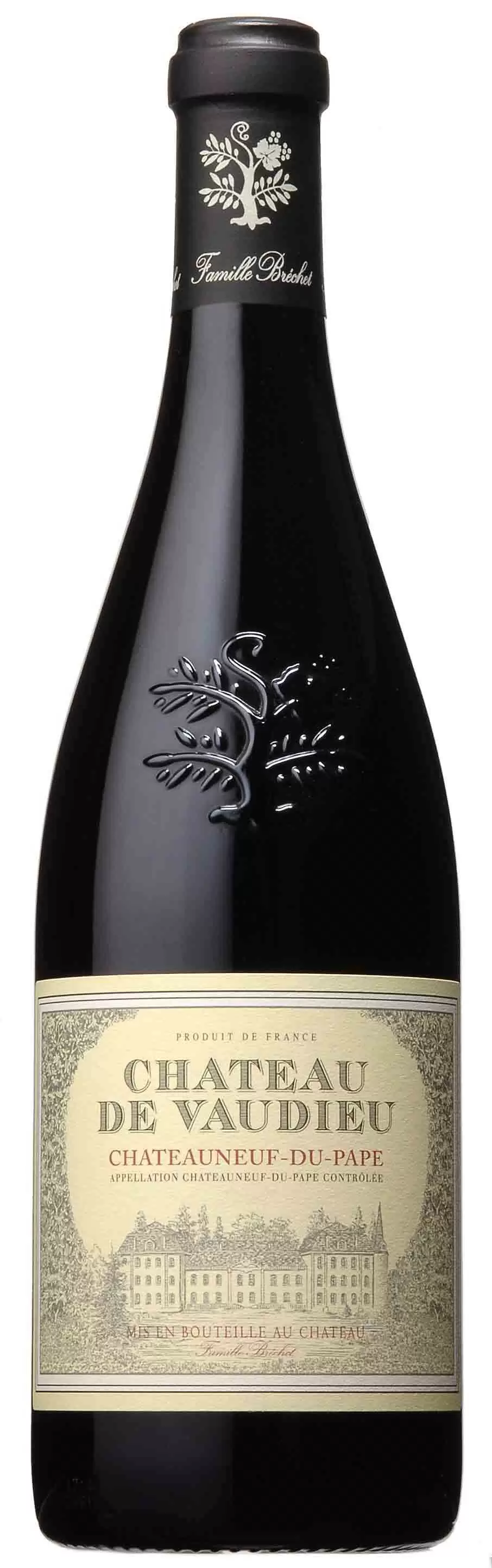 Вино Chateaneuf du Pape AOC Chateau de Vaudieu 2015 г. 0.75 л