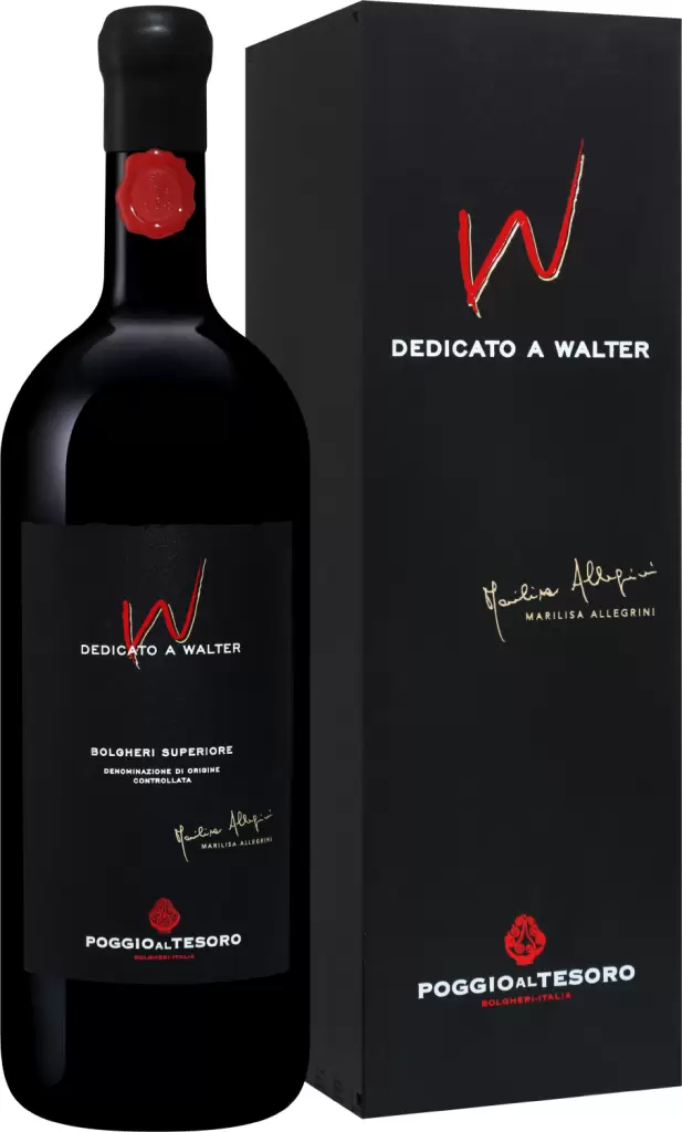 Вино Poggio al Tesoro Dedicato a Walter Bolgheri Superiore 2017 г. 1.5 л Gift Box