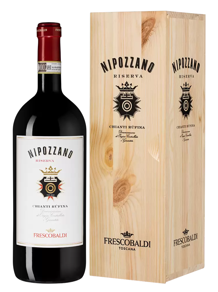 Вино Nipozzano Chianti Rufina Riserva 2018 г. 1.5 л Gift Box