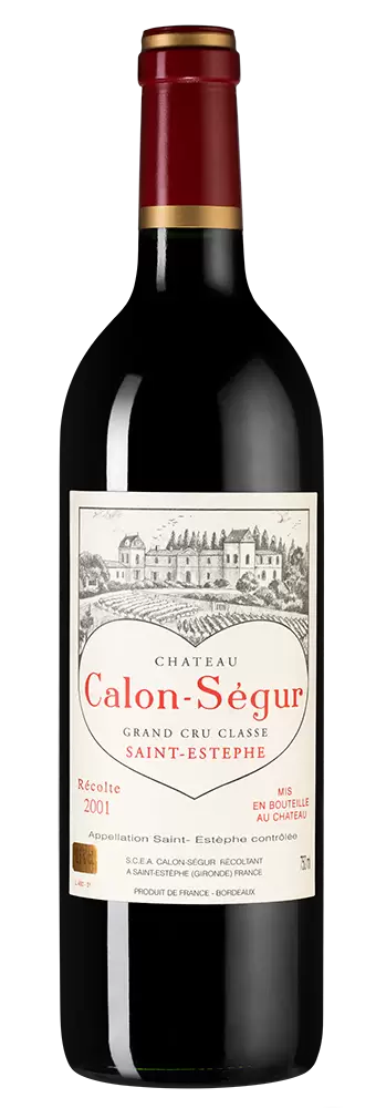 Вино Chateau Calon Segur 2001 г. 0.75 л