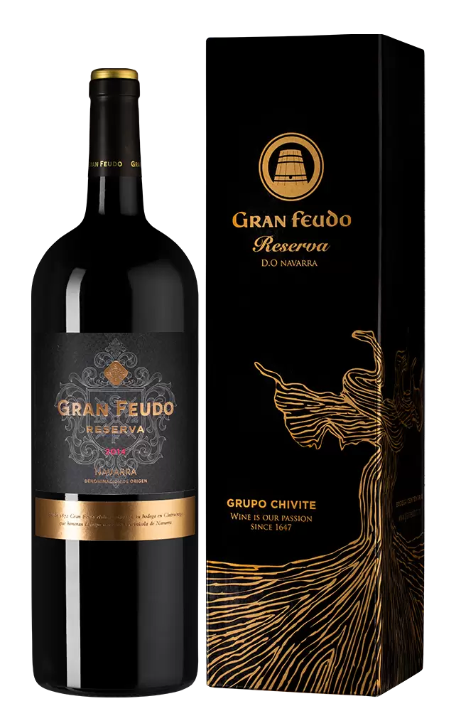 Вино Gran Feudo Reserva 2014 г. 1.5 л Gift Box