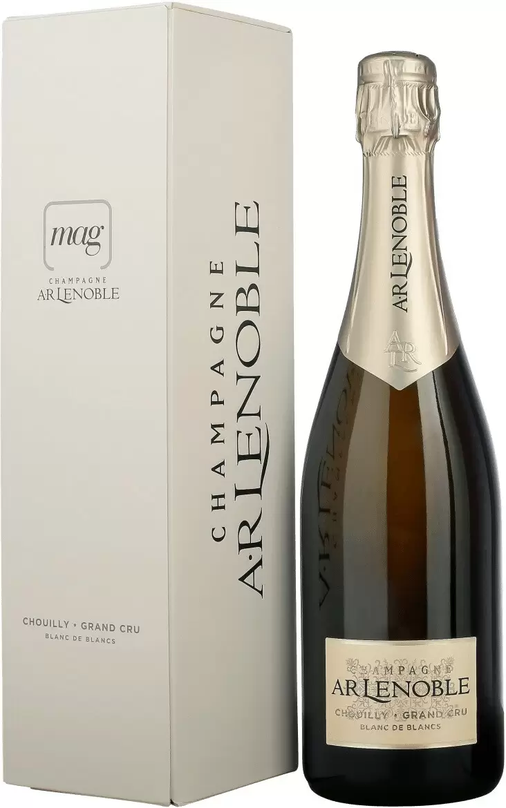 Шампанское Champagne AR Lenoble Grand Cru Blanc de Blancs 1.5 л Gift Box