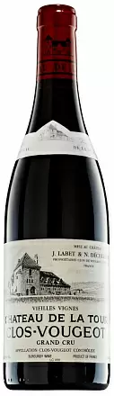 Вино Chateau de La Tour Clos-Vougeot Grand Cru Vieilles Vignes 2014 г. 0.75 л