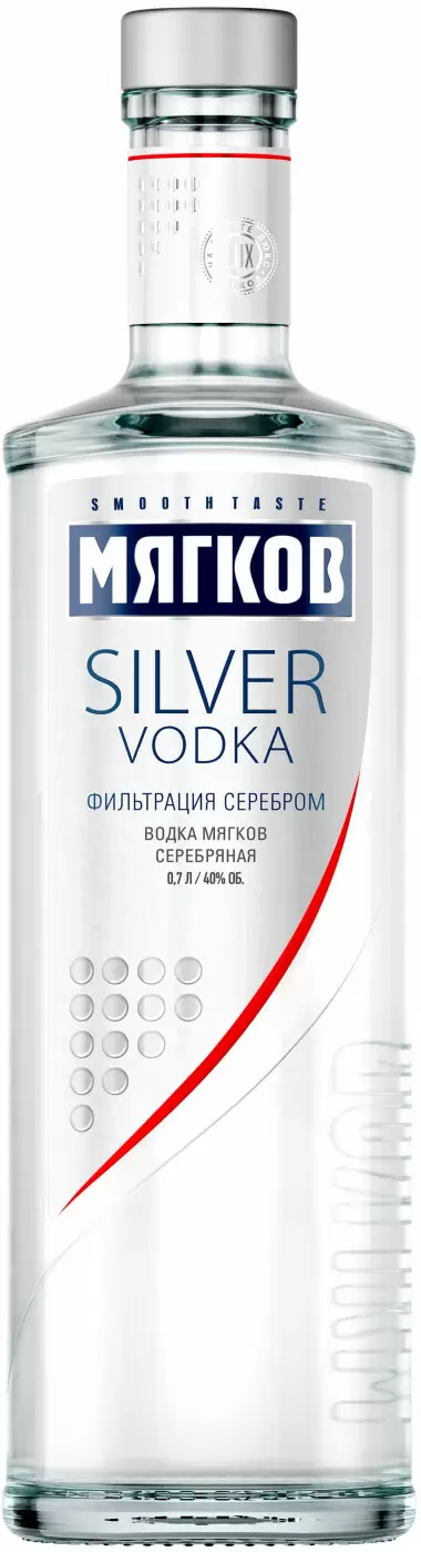 Водка Мягков Серебряная 0.7 л