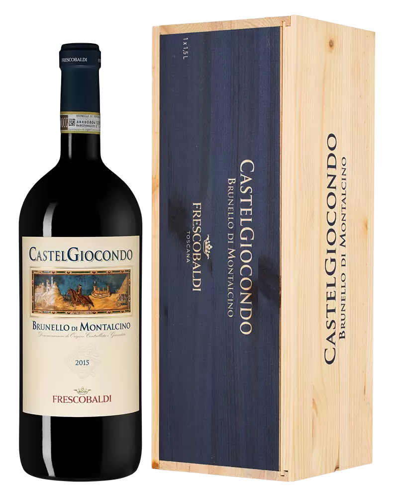 Вино Brunello di Montalcino Castelgiocondo 2015 г. 1.5 л Gift Box