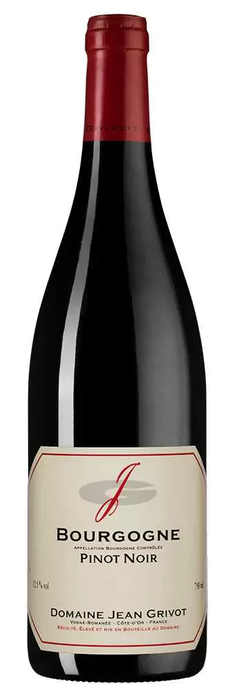 Вино Bourgogne Pinot Noir Domaine Jean Grivot 2017 г. 0.75 л