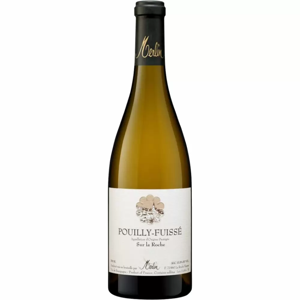 Вино Merlin Sur la Roche Pouilly-Fuisse AOC 2019 г. 0.75 л