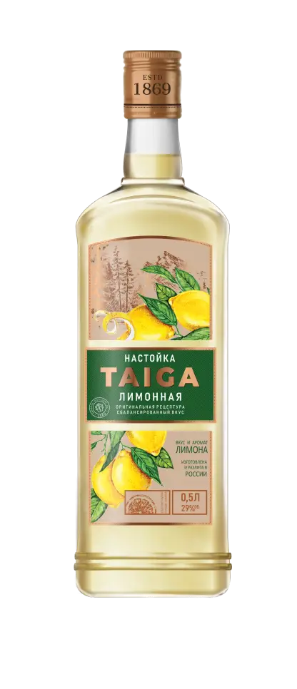 Настойка Taiga Limonnaya 0.5 л