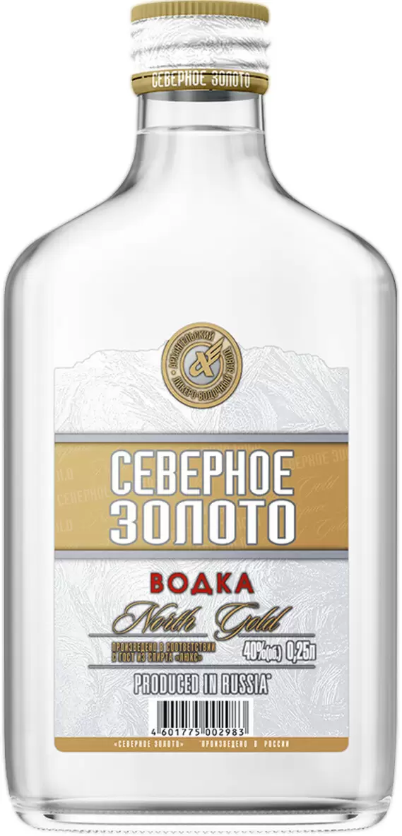 Водка Северное Золото 0.25 л