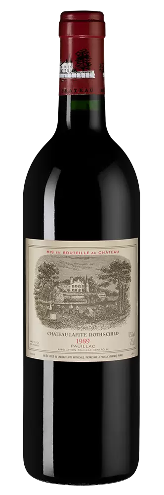 Вино Chateau Lafite Rothschild 1989 г. 0.75 л