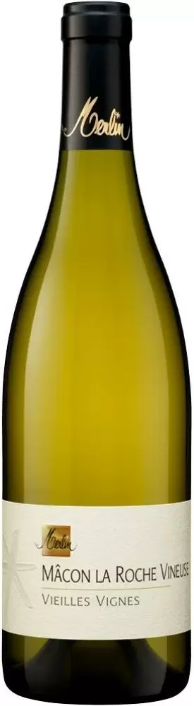 Вино Merlin Macon La Roche Vineuse Vieilles Vignes 2019 г. 0.75 л