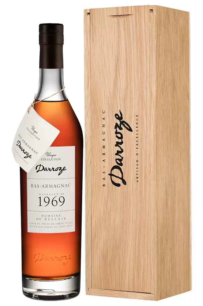 Арманьяк Darroze Unique Collection Domaine de Bel Air 1969 г. 0.7 л Gift Box