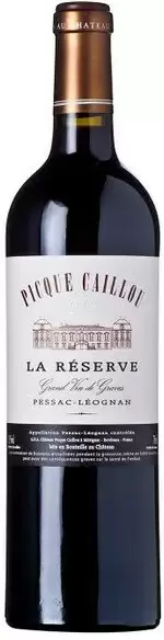 Вино Picque Caillou La Reserve Pessac-Leognan AOC 0.75 л