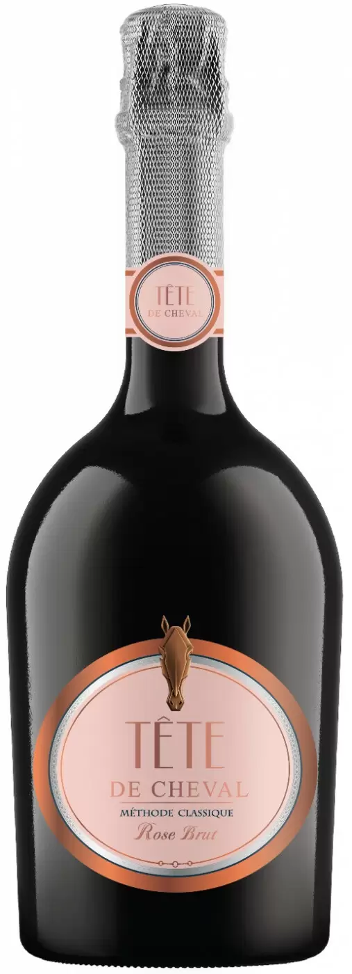 Игристое вино Tete de Cheval Rose Brut 0.75 л