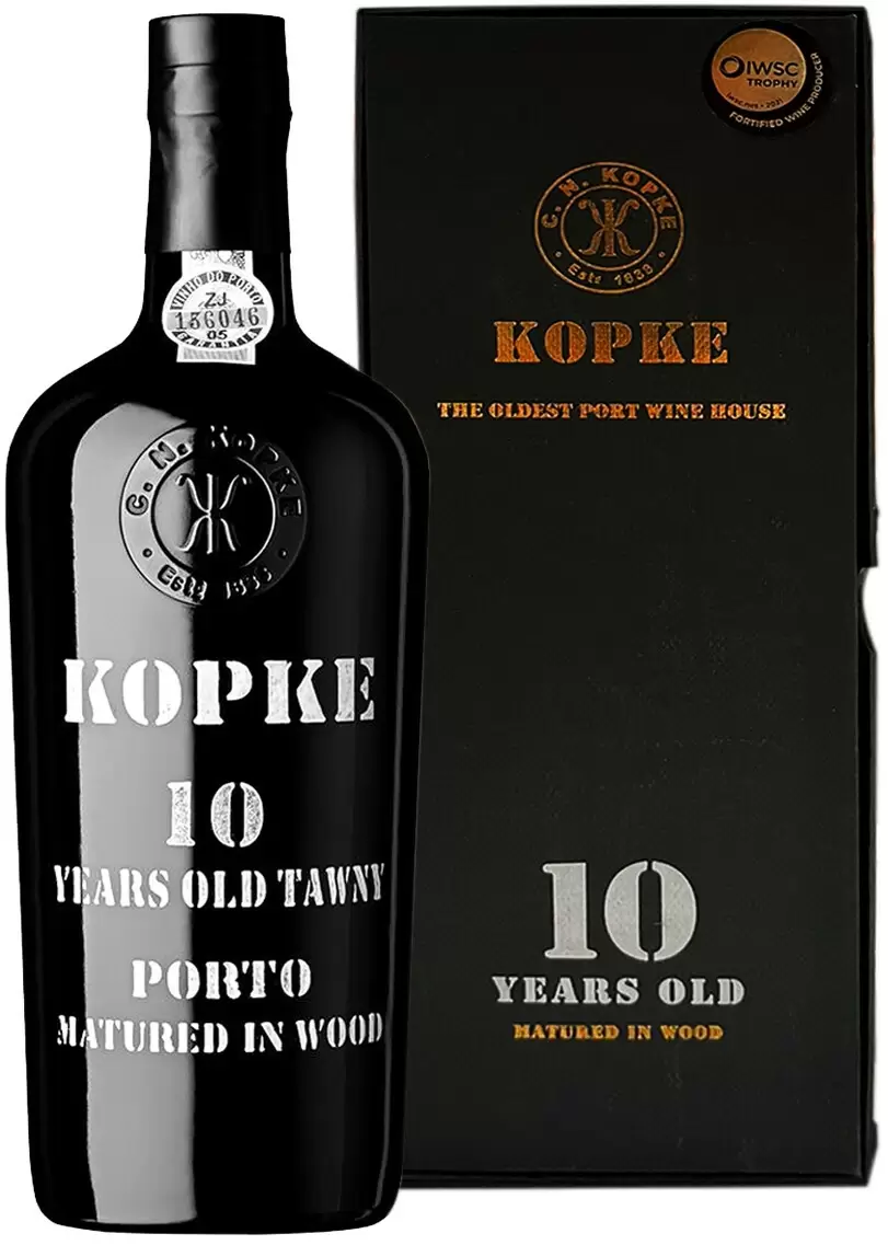 Портвейн Kopke 10 Years Old Porto 0.75 л Gift Box