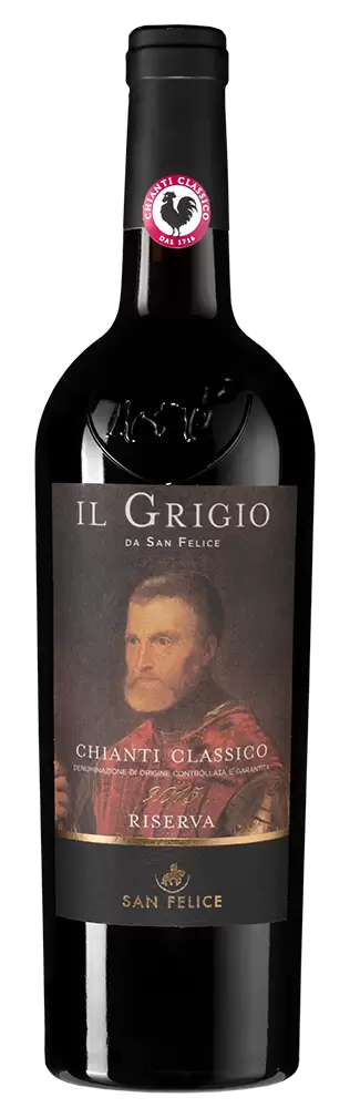 Вино Il Grigio Chianti Classico Riserva 2015 г. 0.75 л Gift Box