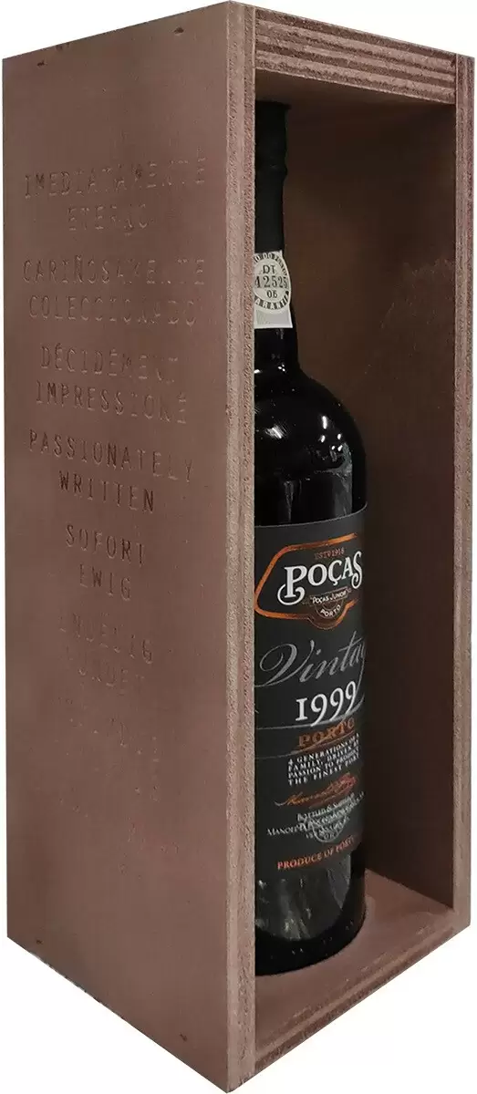 Портвейн Pocas Vintage Porto 1999 0.75 л Gift Box