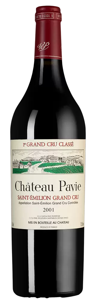 Вино Chateau Pavie 2001 г. 0.75 л