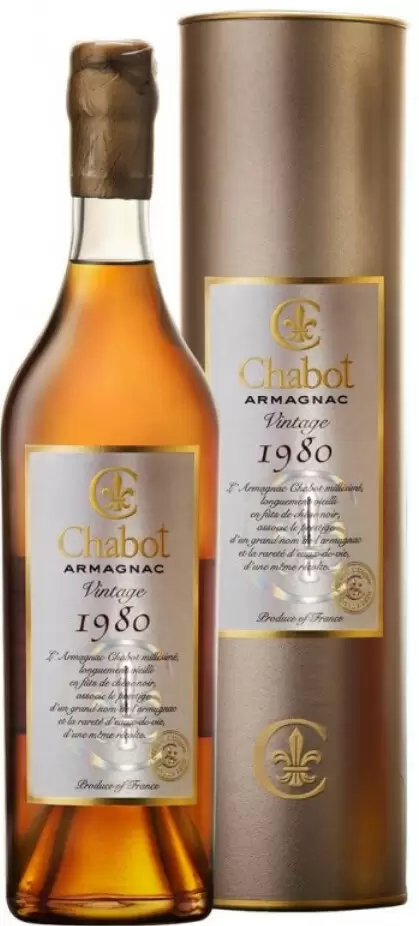 Арманьяк Chabot 1980 г. 0.7 л Gift Box