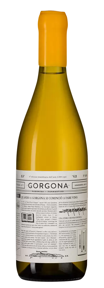 Вино Gorgona 2018 г. 0.75 л