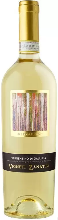 Вино Vigneti Zanatta Renadoro Vermentino di Gallura 0.75 л