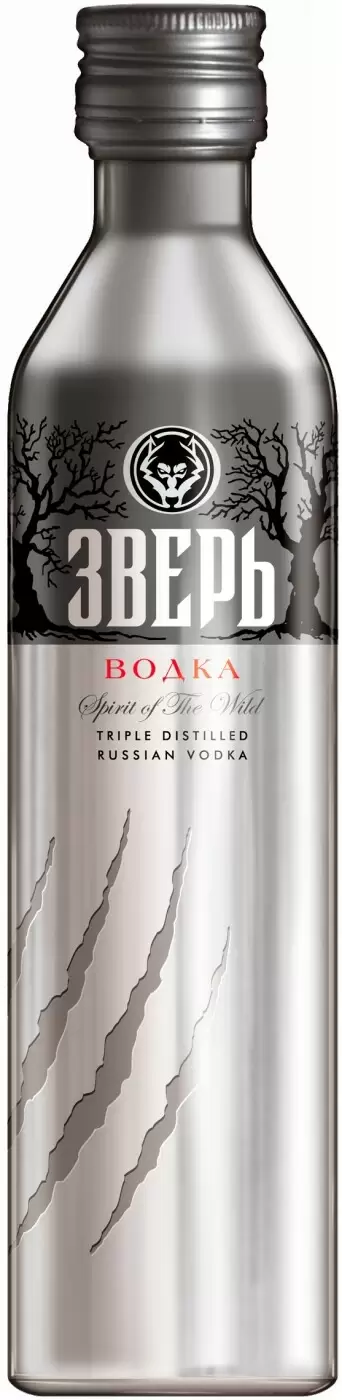 Водка Зверь 0.5 л