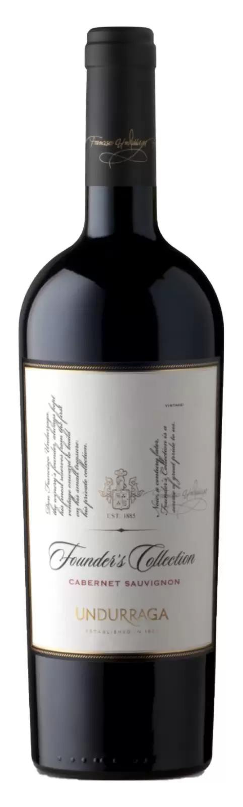 Вино Cabernet Sauvignon Founder's Collection Undurraga 0.75 л