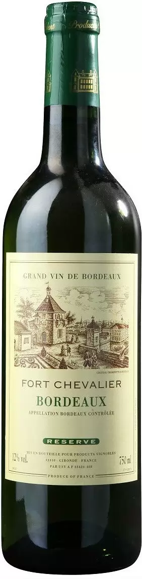 Вино Fort Chevalier Bordeaux Blanc 0.75 л