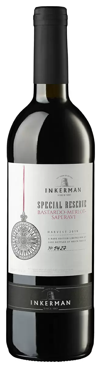 Вино Inkerman Bastardo-Merlot-Saperavi Special Reserve 0.75 л