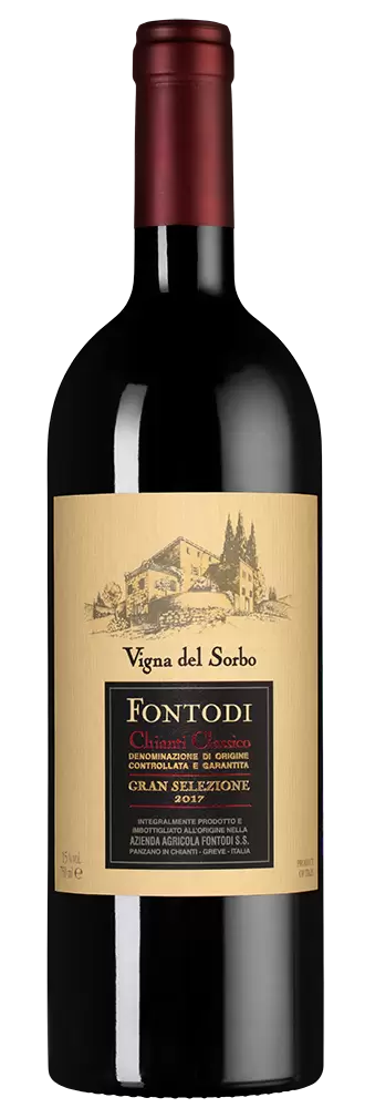 Вино Chianti Classico Gran Selezione Vigna del Sorbo 2017 г. 0.75 л