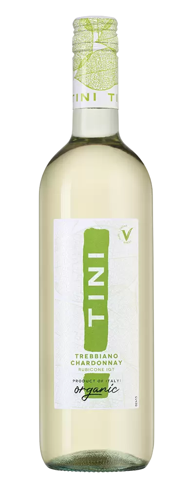 Вино Tini Trebbiano Chardonnay Biologico Caviro 2020 г. 0.75 л