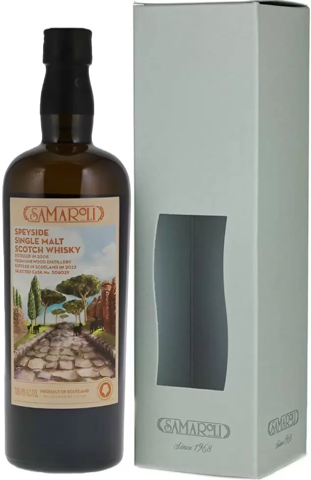 Виски Samaroli Linkwood Speyside Single Malt 2008 г. 0.7 л
