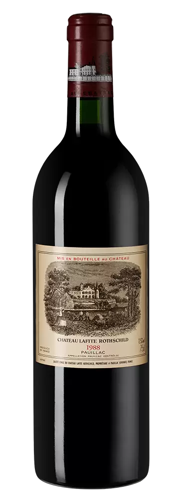 Вино Chateau Lafite Rothschild 1988 г. 0.75 л