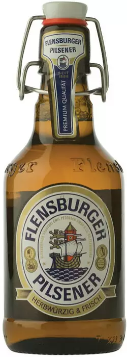 Пиво Flensburger Pilsener Glass 0.33 л