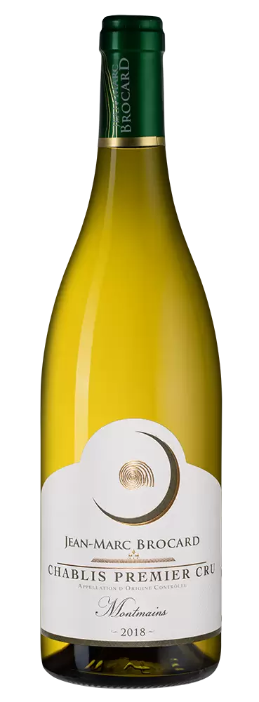 Вино Chablis Premier Cru Montmains Jean-Marc Brocard 2019 г. 0.75 л