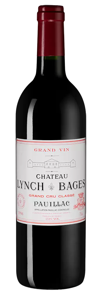 Вино Chateau Lynch-Bages 1996 г. 0.75 л