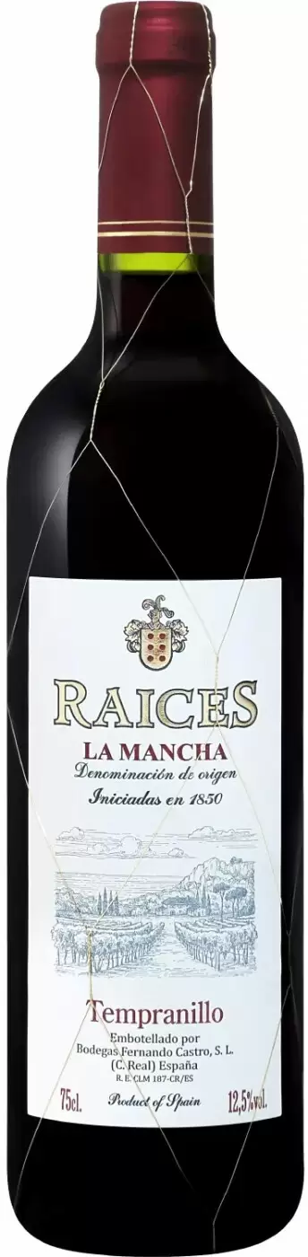 Вино Raices Tempranillo La Mancha DO 0.75 л