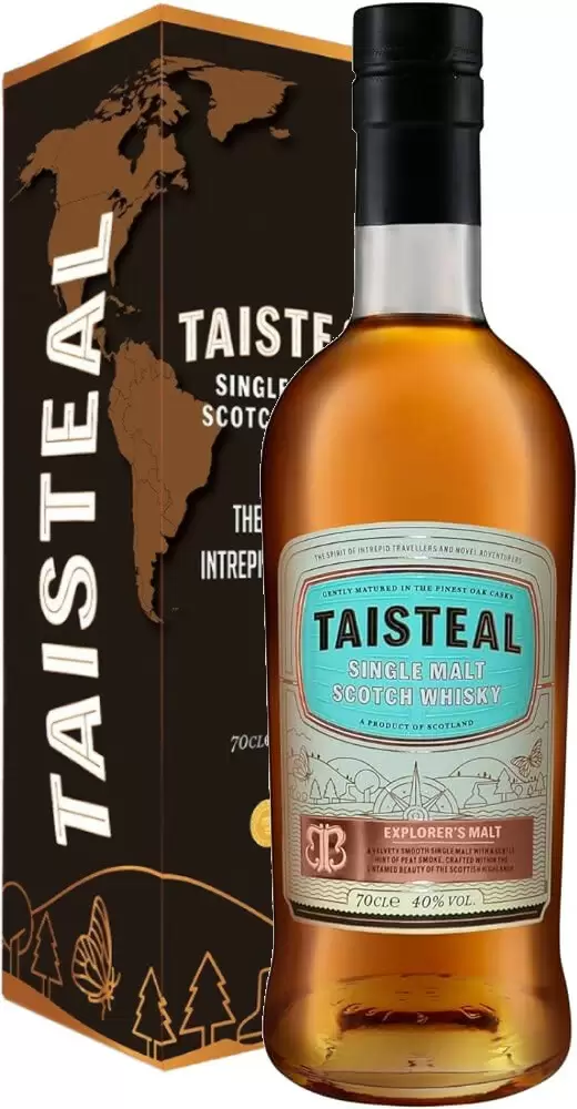 Виски Taisteal Explorer's Malt Single Malt 0.7 л Gift Box