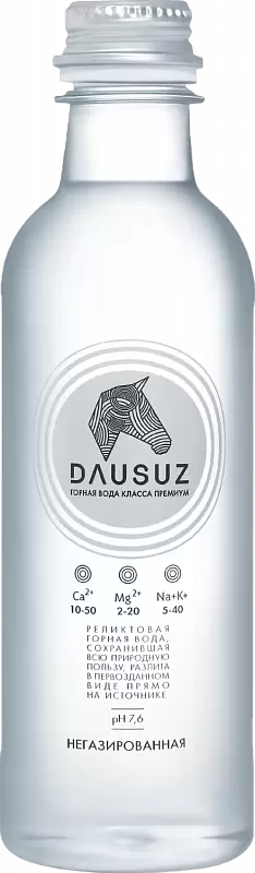 Вода негазированная Dausuz PET 0.33 л