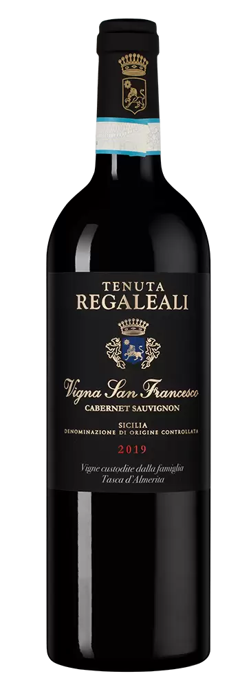 Вино Tenuta Regaleali Cabernet Sauvignon Vigna San Francesco Tasca d'Almerita 0.75 л