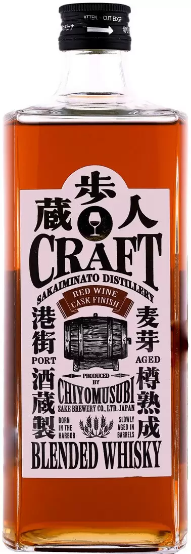 Виски Chiyomusubi Sake Brewery Craft Blended Red Wine Cask Finish 0.7 л