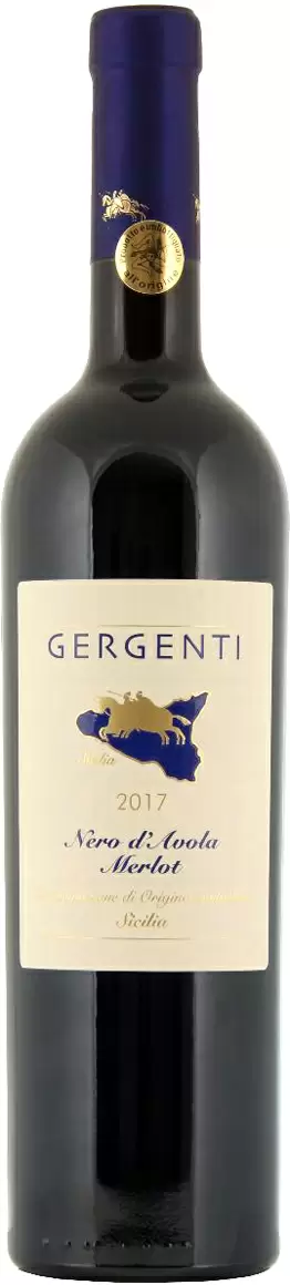 Вино Gergenti Nero D'Avola Merlot Sicilia 0.75 л