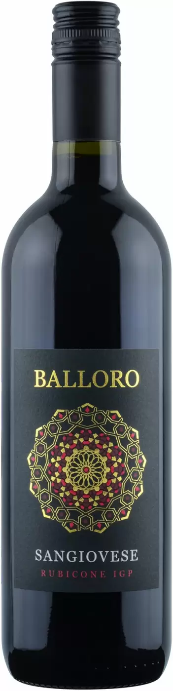 Вино Balloro Sangiovese Rubicone IGP 0.75 л