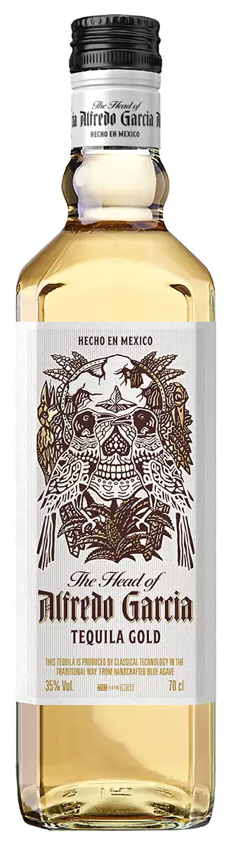 Текила The Head of Alfredo Garcia Gold 0.7 л