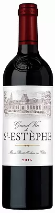 Вино Maison Ginestet Grand Vin de Saint-Estephe 2015 г. 0.75 л