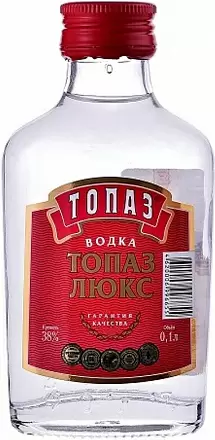 Водка Топаз Люкс 0.1 л