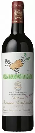 Вино Chateau Mouton Rothschild 1999 г. 0.375 л